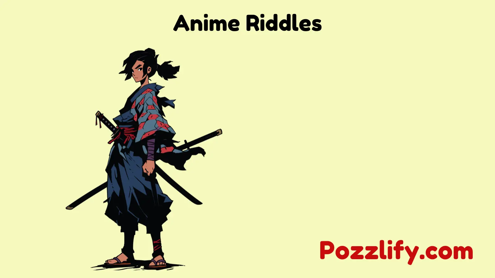 Anime Riddles