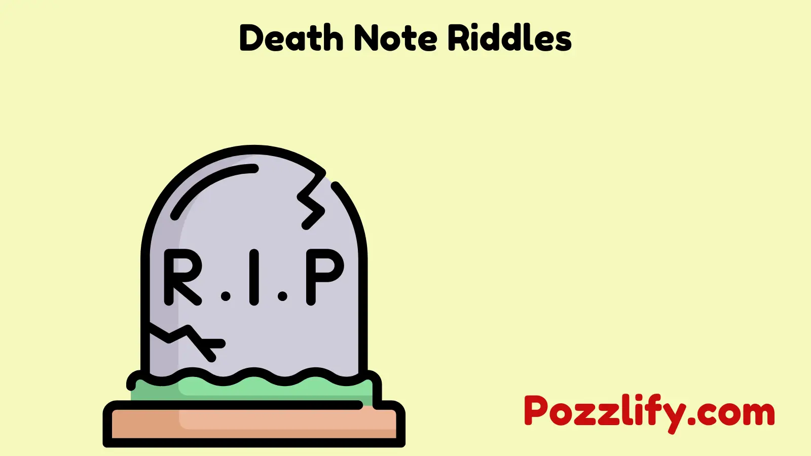 Death Note Riddles