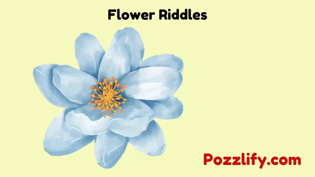 Flower Riddles