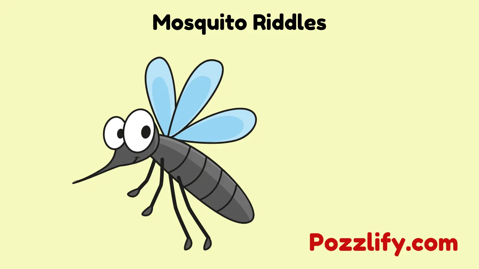 Mosquito Riddles