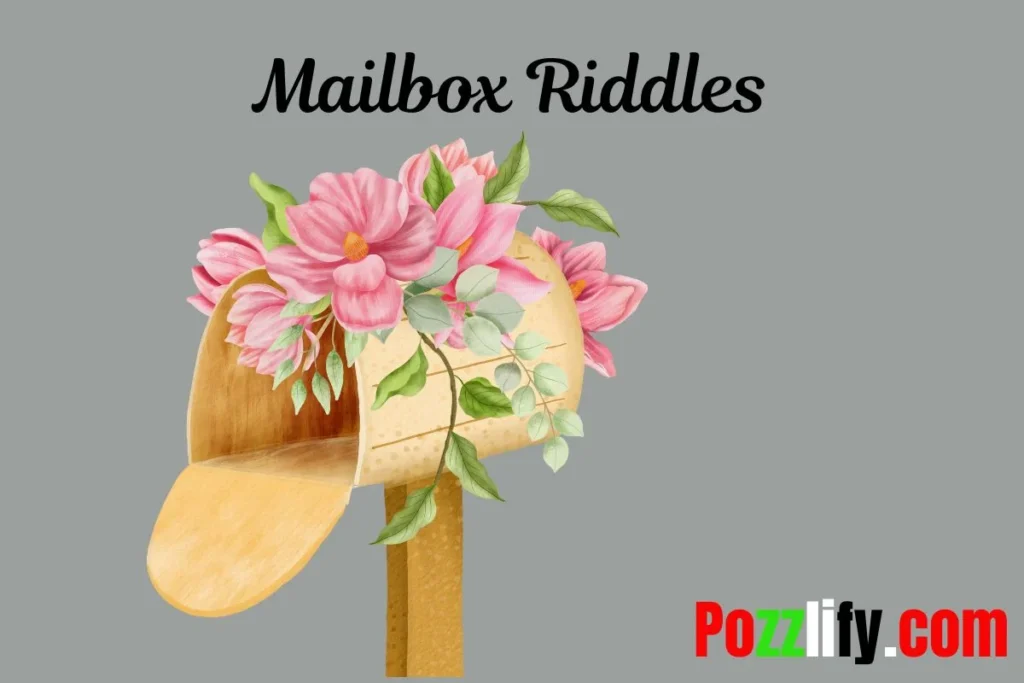 Creative Mailbox Riddles