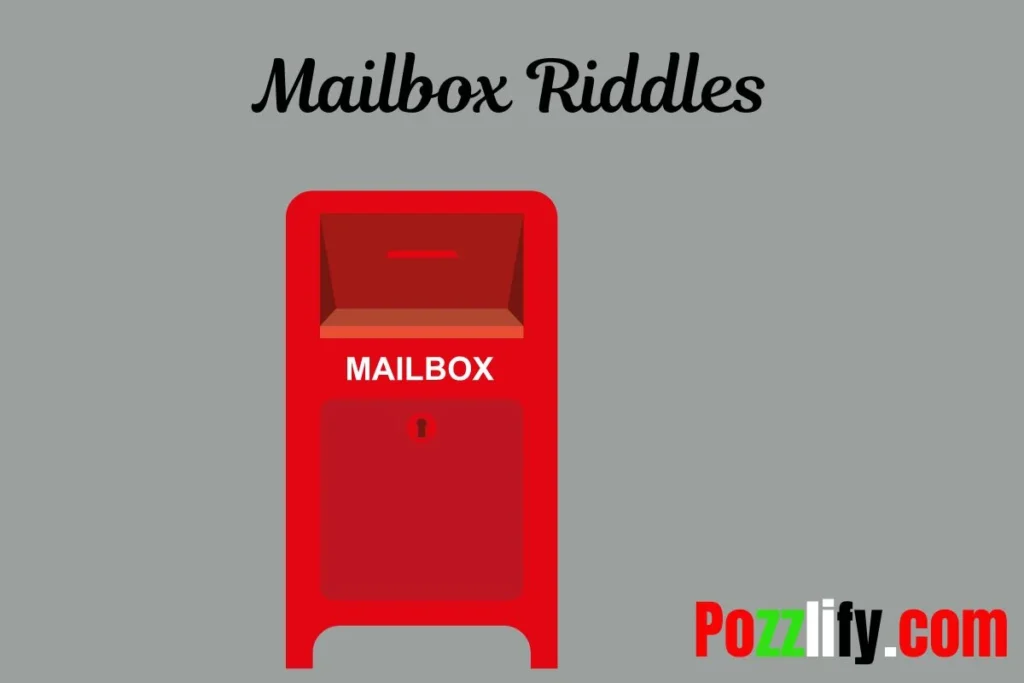 Easy Mailbox Riddles for Kids