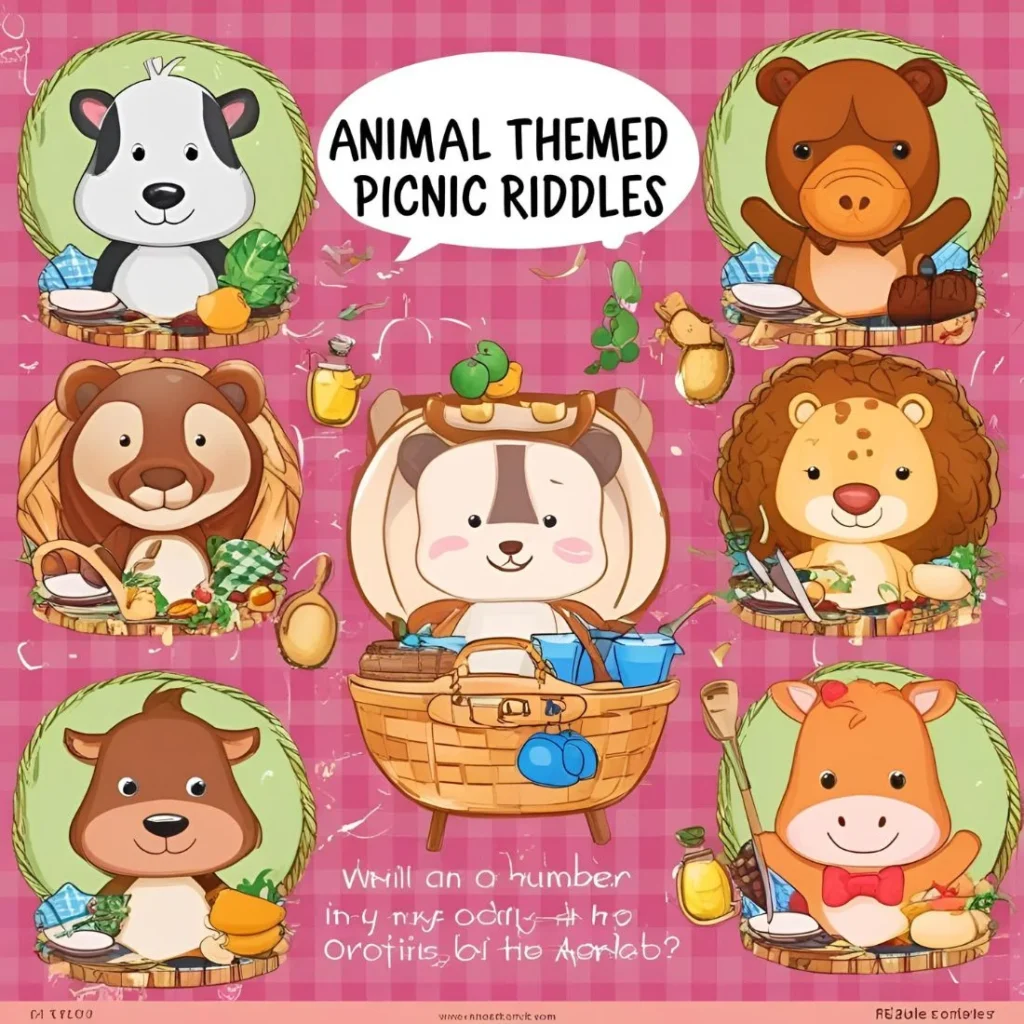 Animal Themed Picnic Riddles