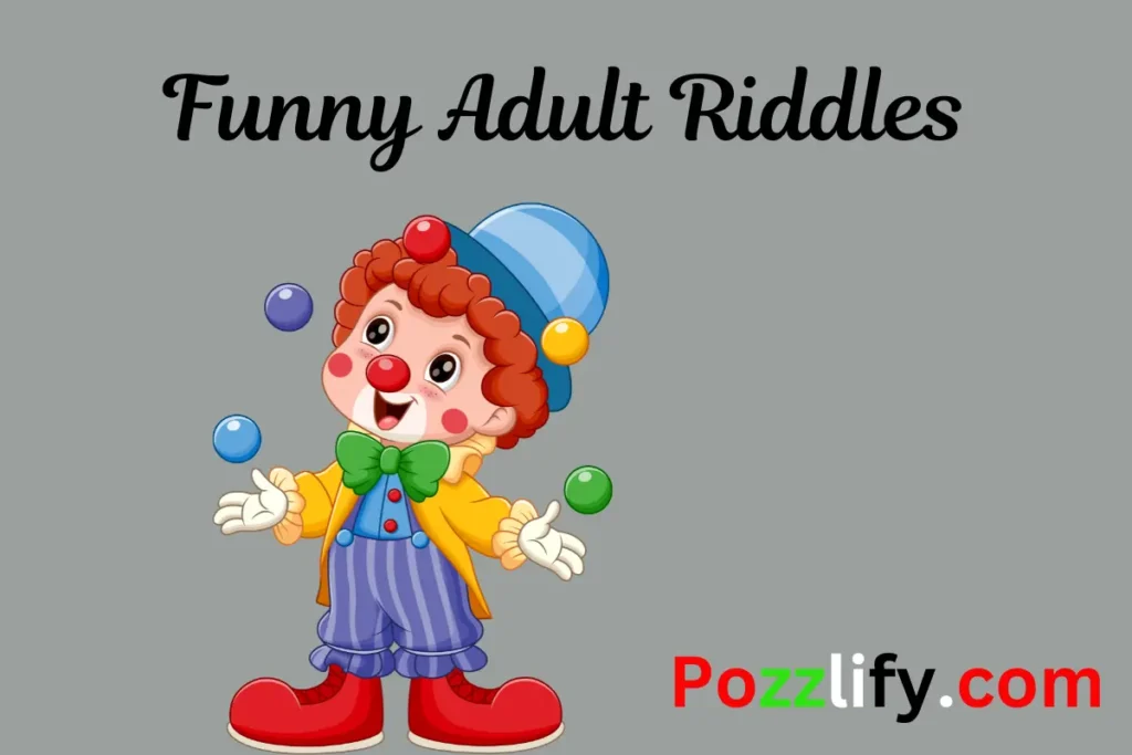Funny Adult Riddles