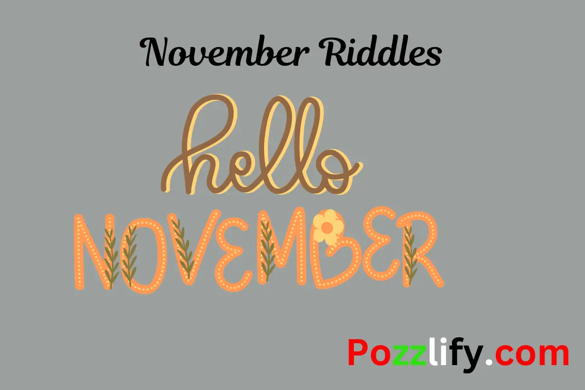 November Riddles