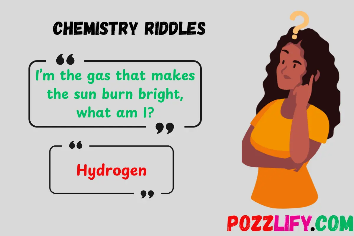Chemistry Riddles