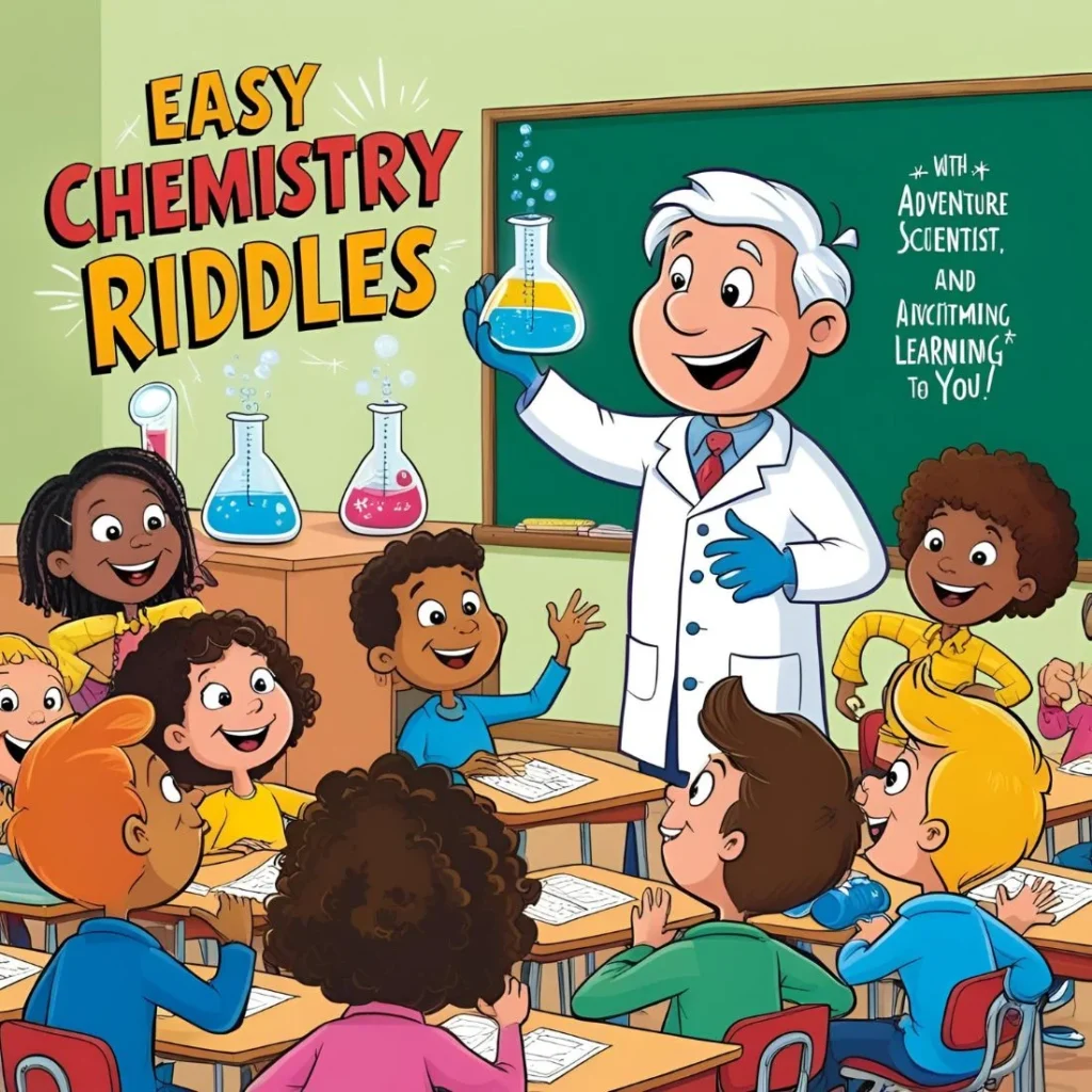 Easy Chemistry Riddles for Kids