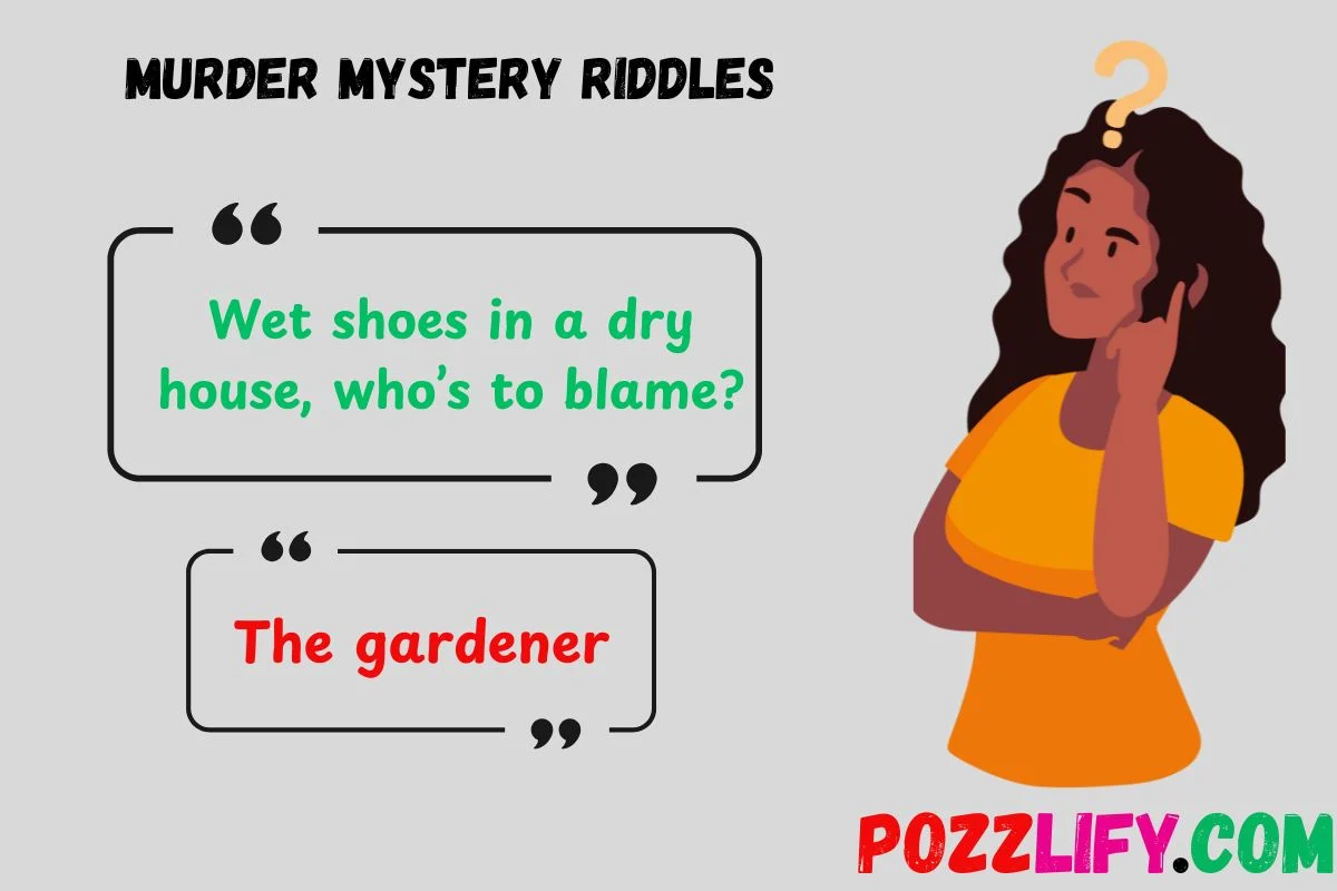 Murder Mystery Riddles