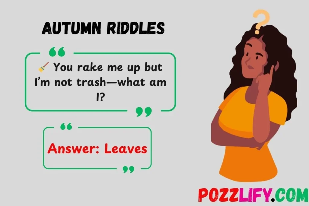 Autumn Riddles