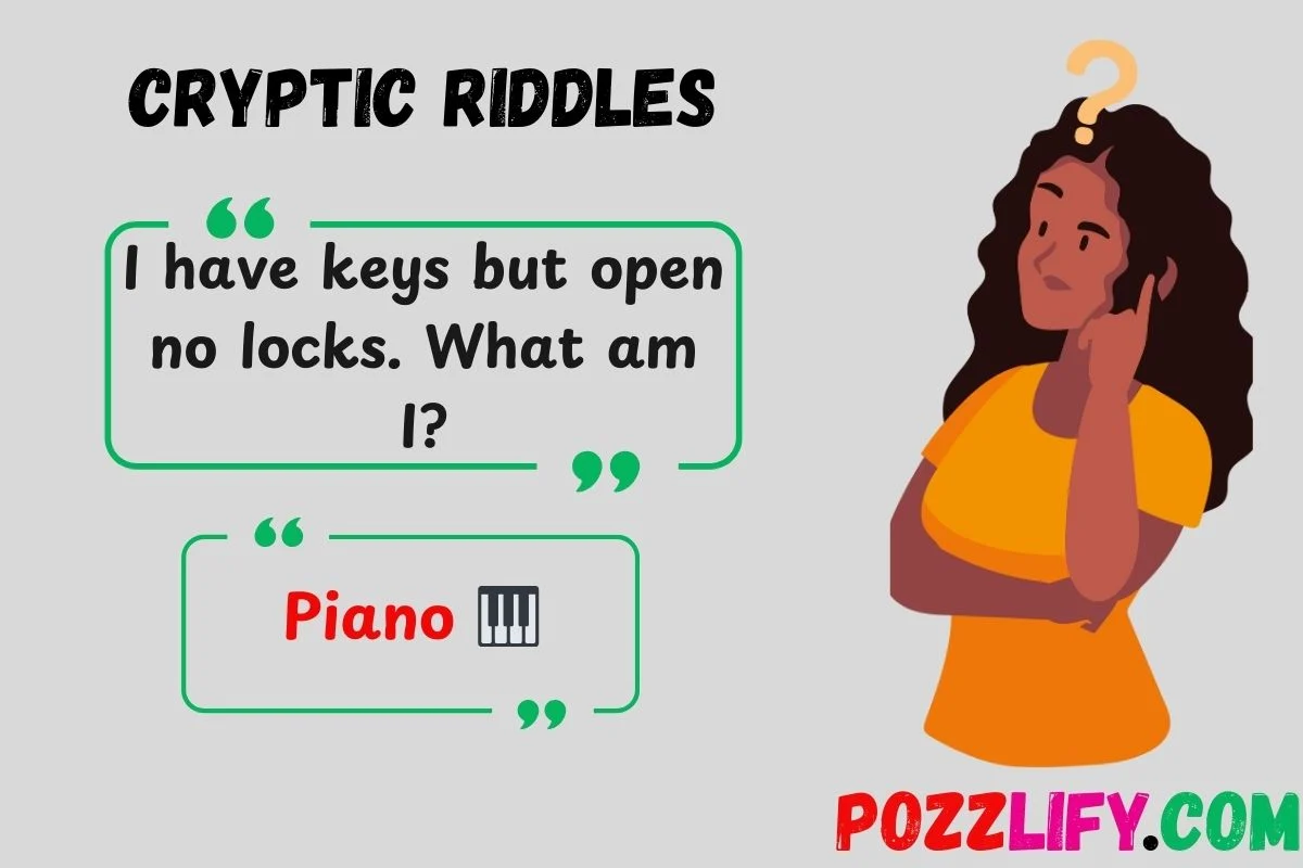 Cryptic Riddles