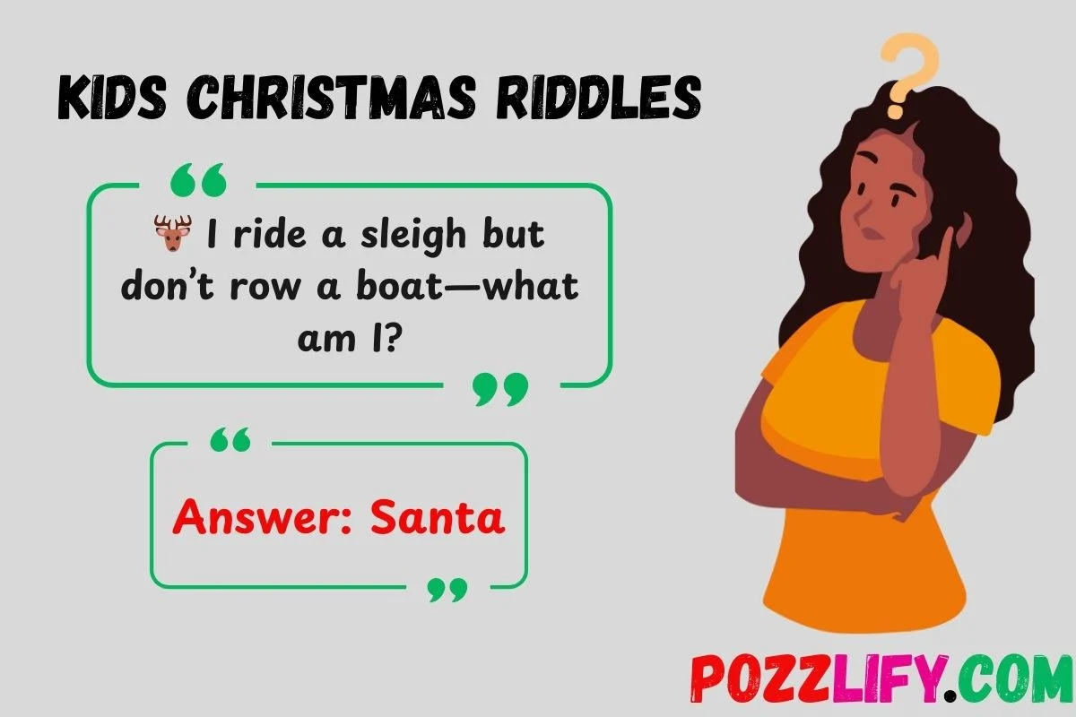 Kids Christmas Riddles
