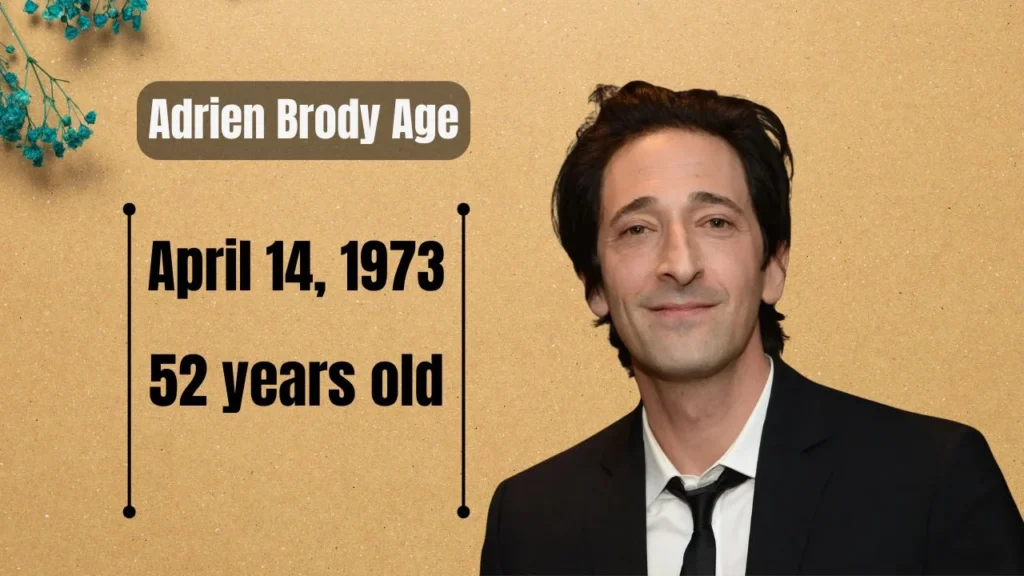 Adrien Brody Age