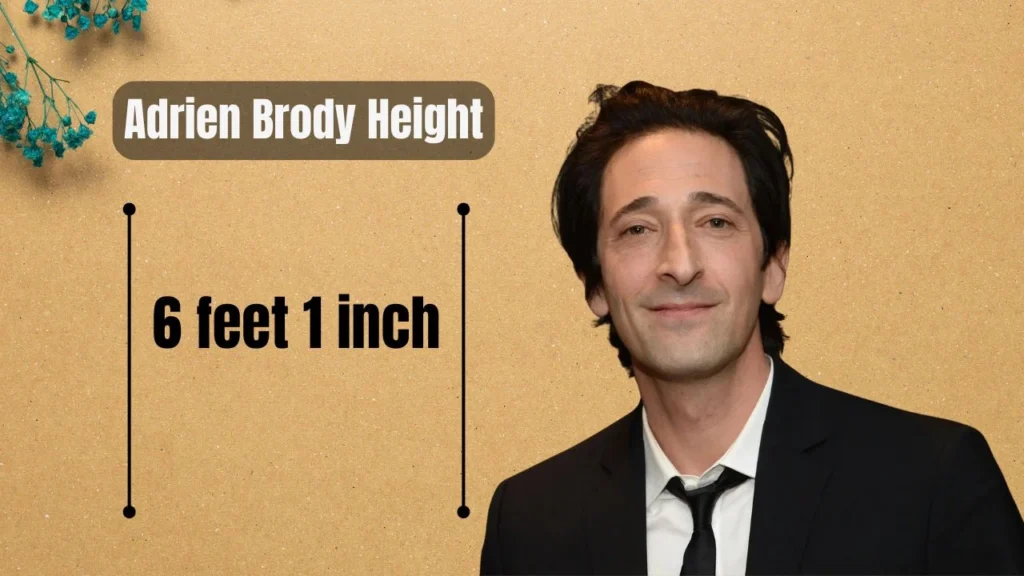Adrien Brody Height
