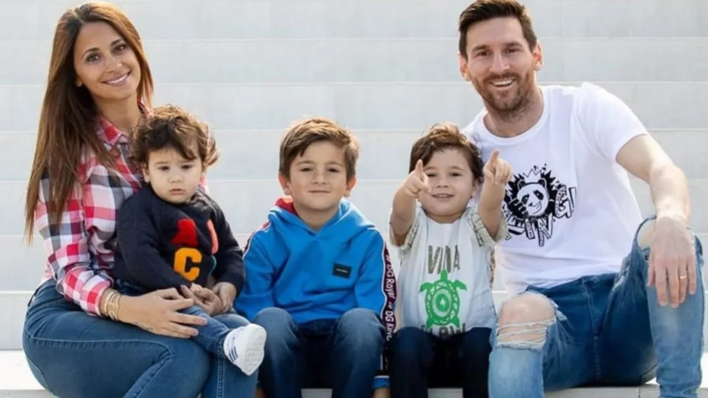 Messi Wife and Kids