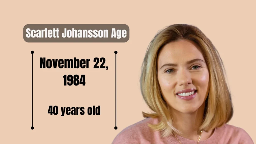 Scarlett Johansson Age