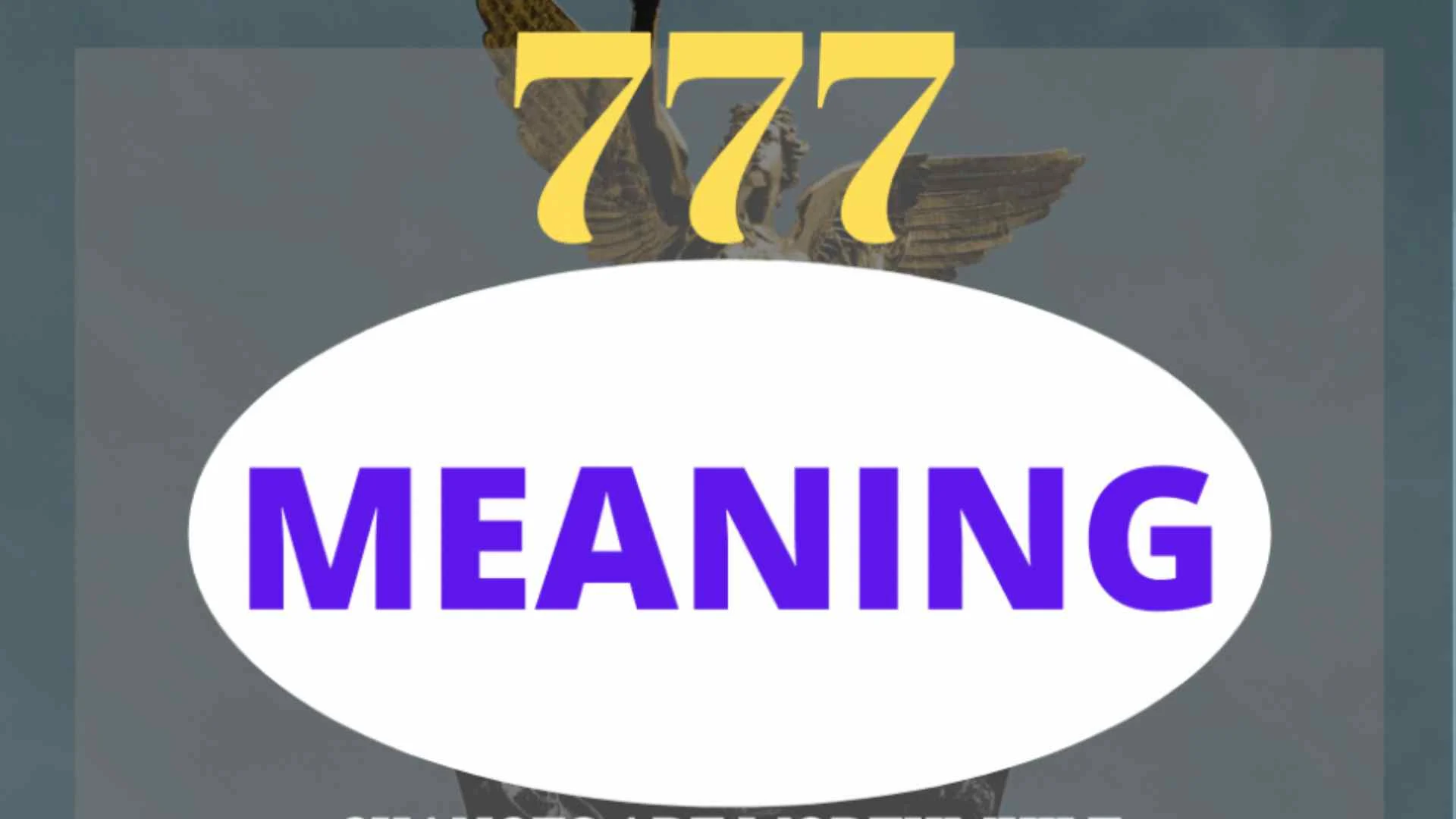 777 Meaning