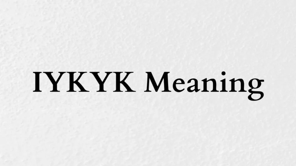 Creative Alternatives to "IYKYK"