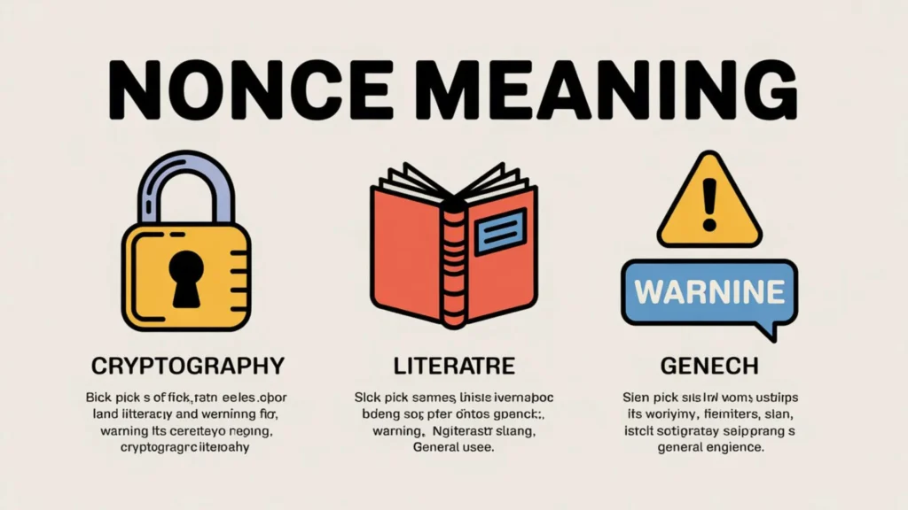 Nonce Meaning