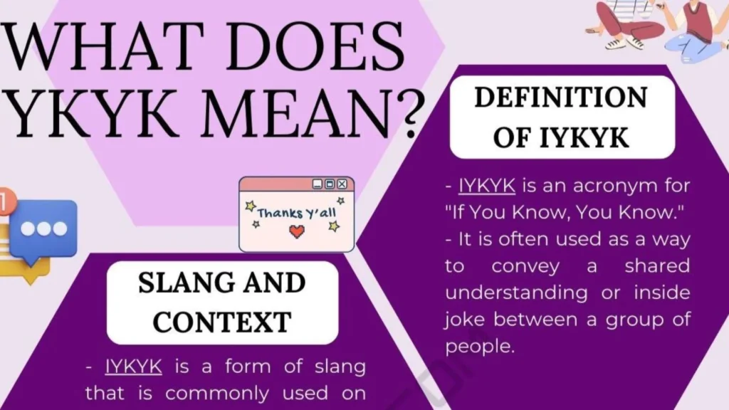 What Does IYKYK Mean