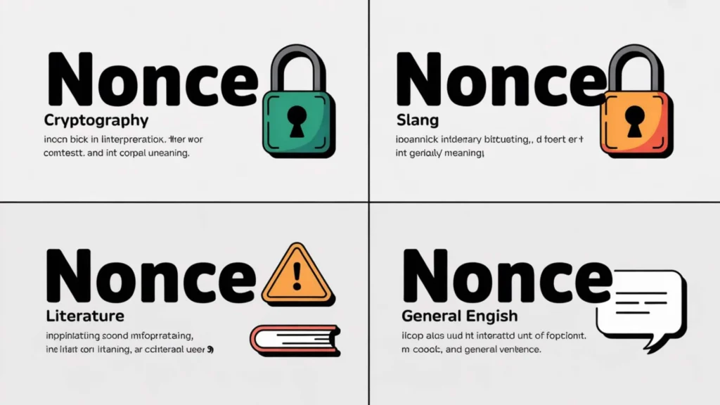 What Does "Nonce" Mean