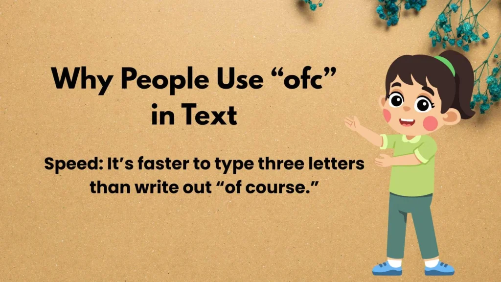 Why People Use “ofc” in Text
