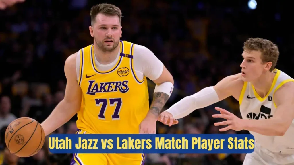 Utah Jazz vs Lakers Match Player Stats