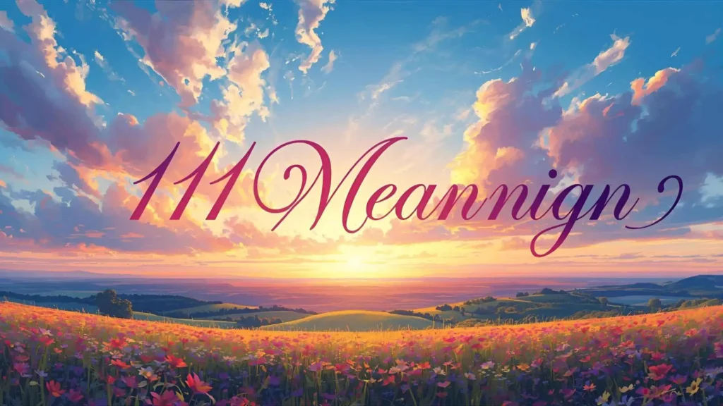 111 Meaning
