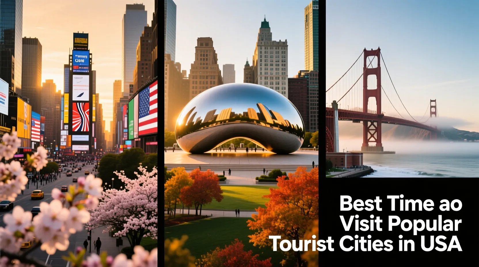 Best Time to Visit Popular Tourist Cities in USA